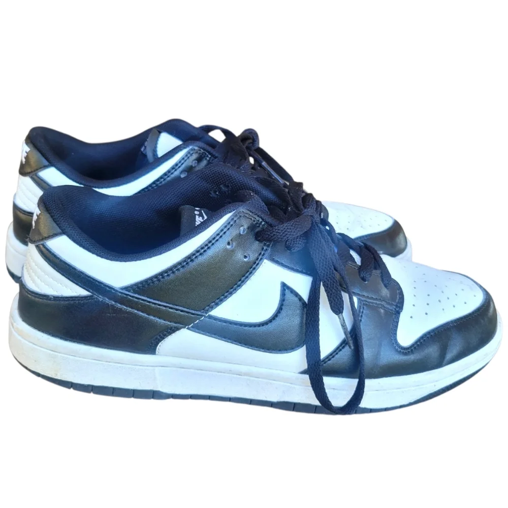 Nike Dunk Low Retro Men's Shoes Black White Panda Mens Size 8 Womens 9.5 - Picture 3 of 8